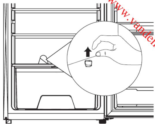 THOMSON TH-TTR 4 WH - De koelkast ontdooit volledig automatisch. - 1