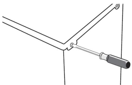 THOMSON TH-TTR 4 WH - Changement du SENS d'ouverture de la porte - 1