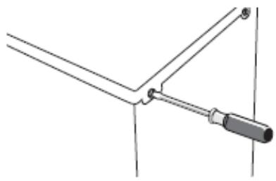 THOMSON TH-TTR 4 WH - Changement du SENS d'ouverture de la porte - 9