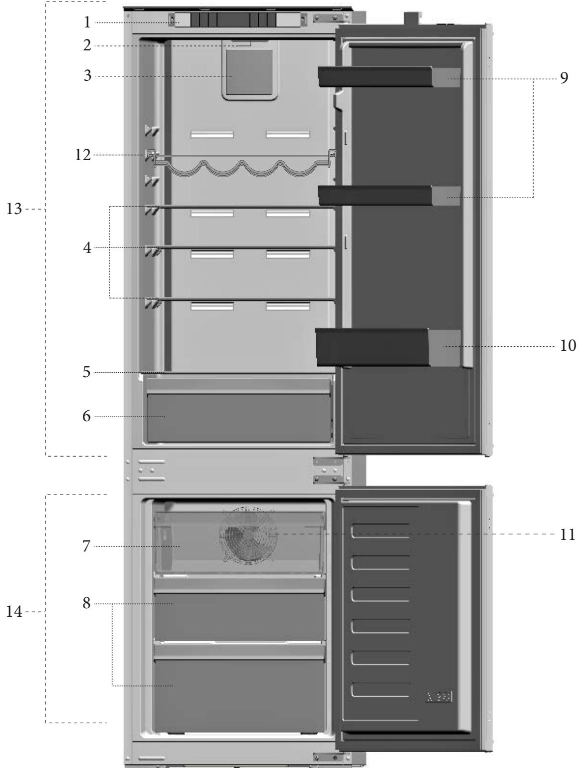 BEKO BCNA275E31SN  -  BCNA275E4FN - Service 16 - 2