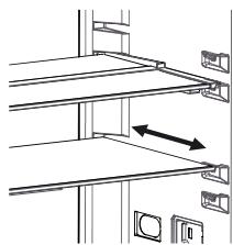 AEG-ELECTROLUX RCB73421TX - Sädettävä lasihylly (Joissakin malleissa) - 4