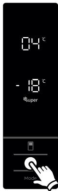 AEG-ELECTROLUX RCB73421TX - Idenne modusen: - 1