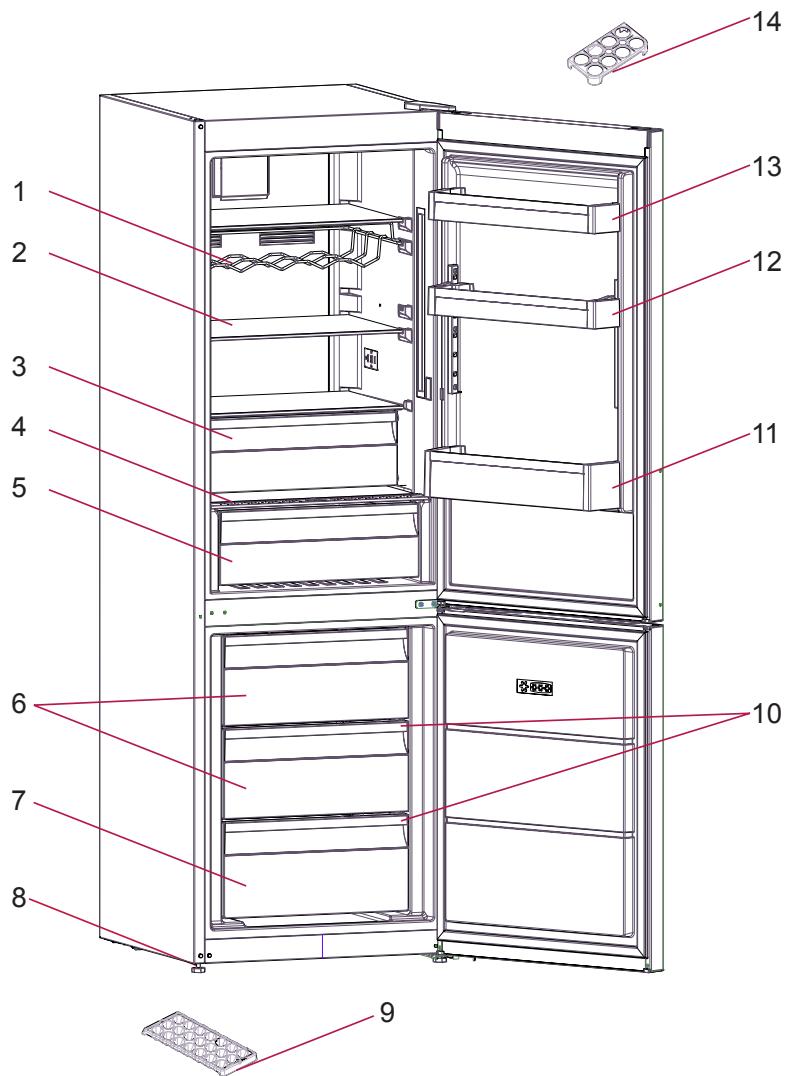 AEG-ELECTROLUX RCB73421TX - Tietoa uuden sukupolven viilennysteknologiasta. - 2
