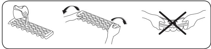 AEG-ELECTROLUX RCB73421TX - Bac à Glaçons - 1