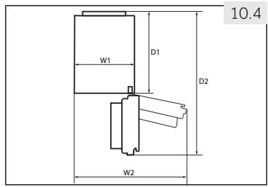 HAIER CFE735CSJ - Secção transversal de ventilação - 1