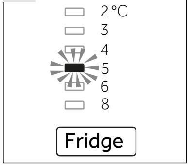 HAIER CFE735CSJ - Ajustar a temperatura - 1