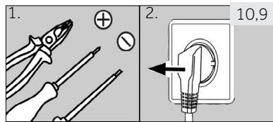 HAIER CFE735CSJ - Pasos del ensamblaje (II. 10.9): - 1