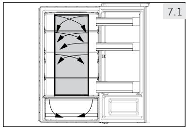 HAIER CFE735CSJ - Anpassbare Einschübe - 1
