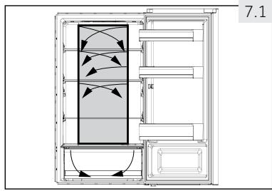HAIER CFE735CSJ - Adjustable shelves - 1