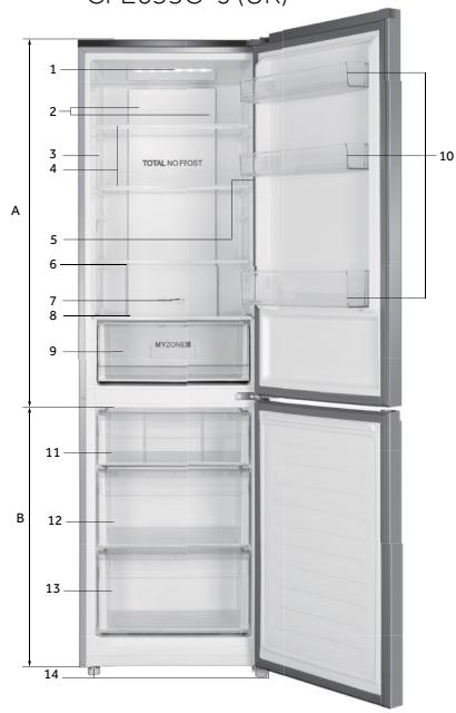 HAIER CFE735CSJ - Imágenes de electrodomésticos (II. 3) - 1