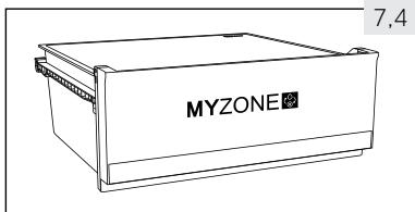 HAIER CFE735CSJ - Cassetto MyZone - 2