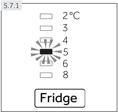 HAIER CFE735CSJ - Réglage de la température - 1