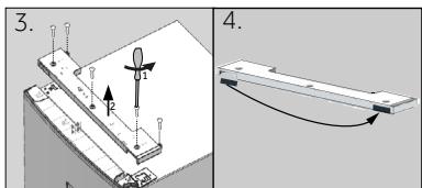 HAIER CFE735CSJ - Assembly steps (Fig. 10.9): - 2