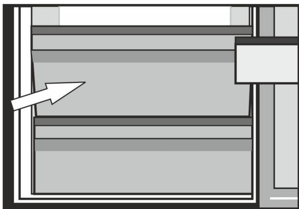 BEKO RCNA366E30ZXP - Komora do przechowywnia zwywnosci latwo psujacej sie (niska temperatura -2^0C - +3^0C) . - 1