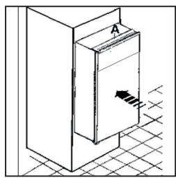 INDESIT IN D 2040 AA - Montaggio porta a trascinamento - 1