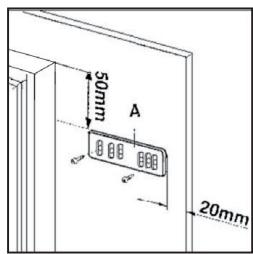 INDESIT IN D 2040 AA - Sliding door installation - 3