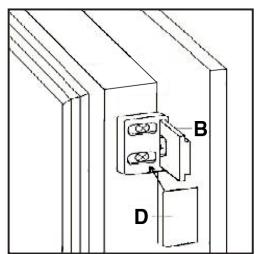 INDESIT IN D 2040 AA - Sliding door installation - 6