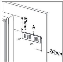 INDESIT IN D 2040 AA - Installatie schuifdeur - 3