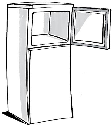 INDESIT IN D 2040 AA - ABTAUEN UND REINIGEN DES GEFRIER-FACHS - 1
