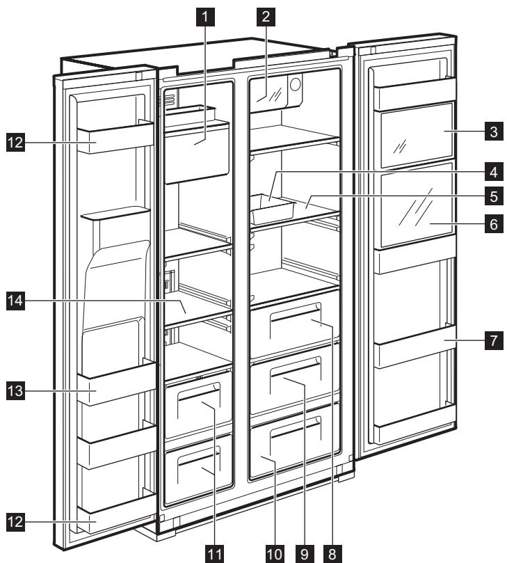 ELECTROLUX EAL6240AOU - DESCRIPTION DE L'APPAREIL - 1
