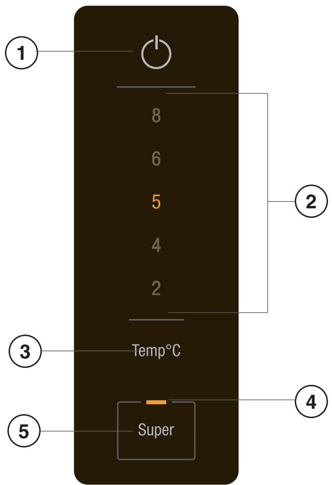 HOTPOINT BCB 7030 AAA F C O3 - KUHLSCHRANK Temperatureinstellung - 1