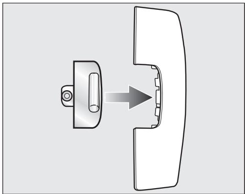 MIELE TWR780WP - Changer le système de fermeture de porte du sèche-linge - 5