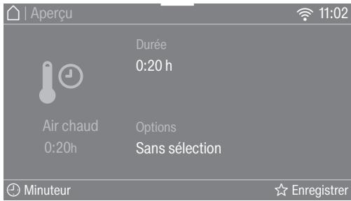 MIELE TWR780WP - Sélectionner la durée des programmes horaires - 1