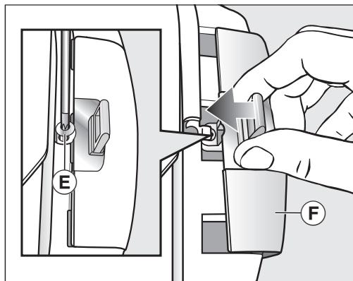 MIELE TWR780WP - Changer les gonds de porte - 1