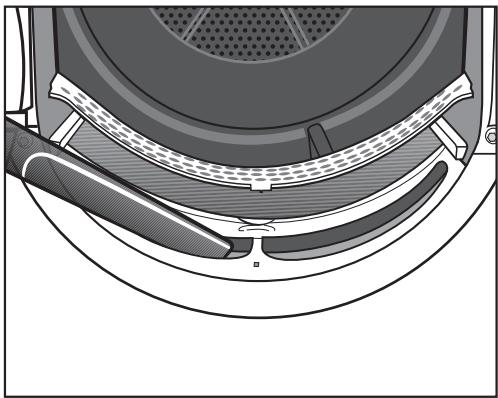 MIELE TWR780WP - Nettoyage complet des filtres à peluches et de la zone d'aération - 3