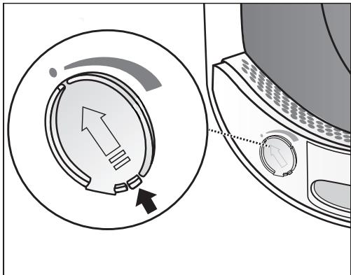 MIELE TWR780WP - Installation du flacon de parfum - 1