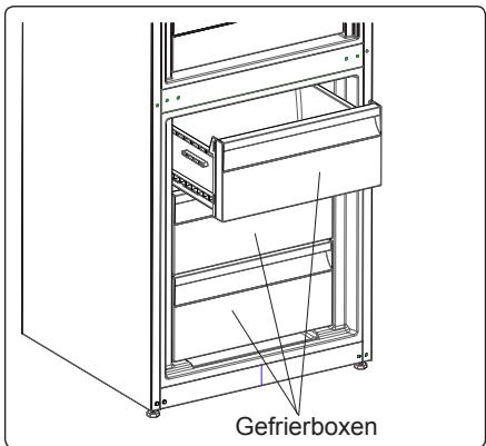 AEG-ELECTROLUX RCB63426TX - Entfern der Gefrierbox: - 1