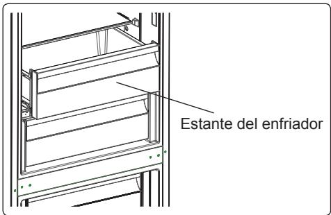 AEG-ELECTROLUX RCB63426TX - Extracción del estante enfiador: - 1