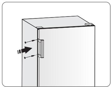 HISENSE FV245N4AD1 - Doorhandle installation - 1