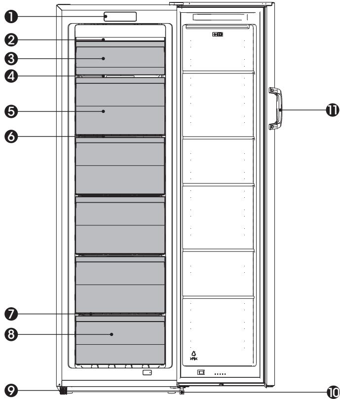 HISENSE FV245N4AD1 - Description de l'appareil - 1