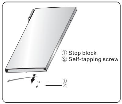 HISENSE FV245N4AD1 - Reversing the door - 5