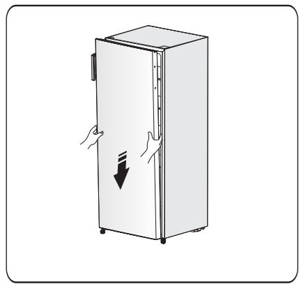 HISENSE FV245N4AD1 - Inverser la porte - 9