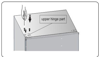 HISENSE FV245N4AD1 - Reversing the door - 10