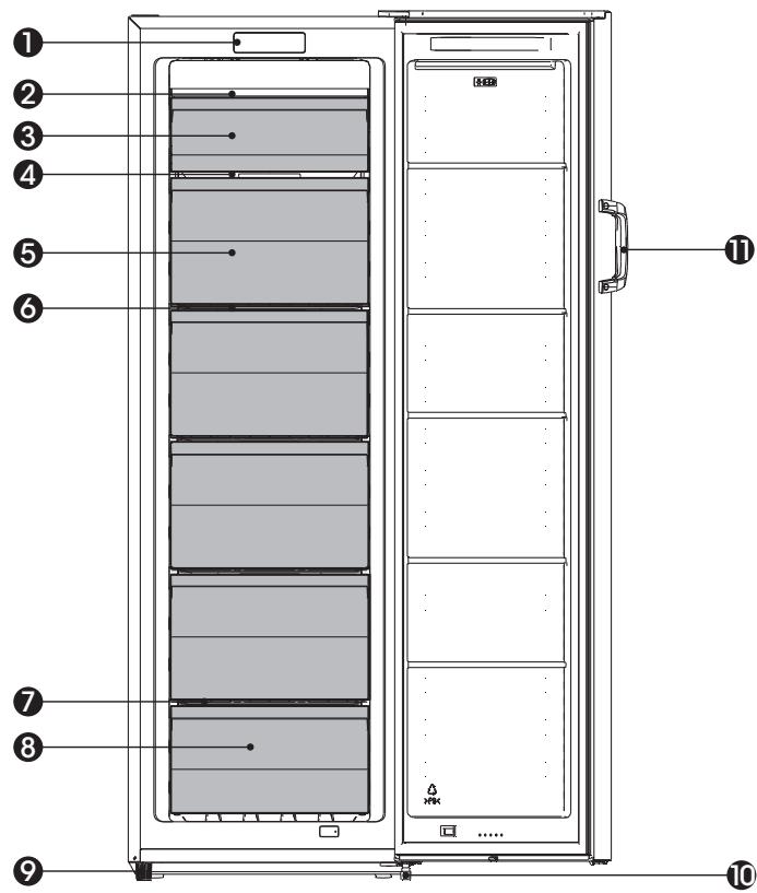HISENSE FV245N4AD1 - Descrizione dell'apparecchio - 1