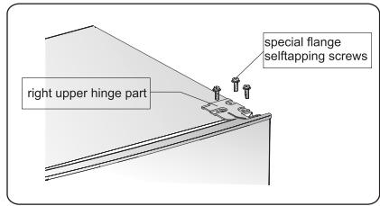 HISENSE FV245N4AD1 - Reversing the door - 2