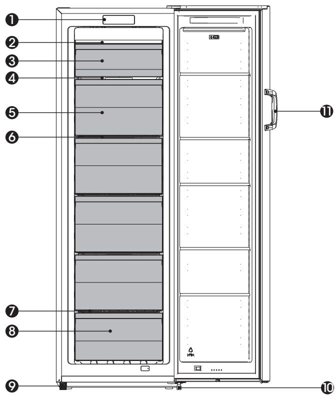 HISENSE FV245N4AD1 - Description of the appliance - 1