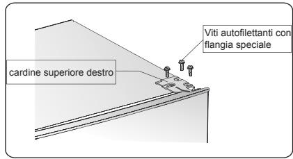 HISENSE FV245N4AD1 - Invertire la porta - 2