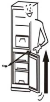 THOMSON CTH300BLB - DOOR CONVERSION - 2