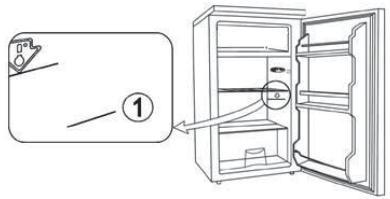 THOMSON CTH300BLB - INSTALLATION DE L'INDICATEUR DE TEMPERATURE - 1