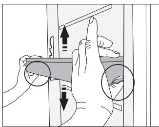 GORENJE ORK193BK-L - BALCONNETS RÉGLABLES EN HAUTEUR - 1