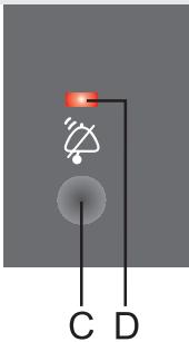 GORENJE NRK 6181 CW - High freezer temperature alarm - 1