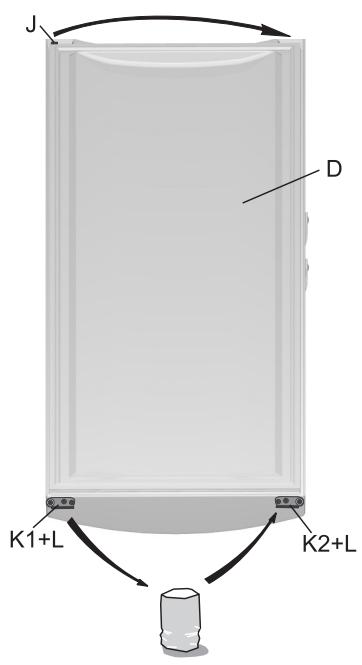 GORENJE NRK 6181 CW - Tools required: ring spanner (box-end wrench) No. 8, screwdriver, torx25, flathead screwdriver - 2