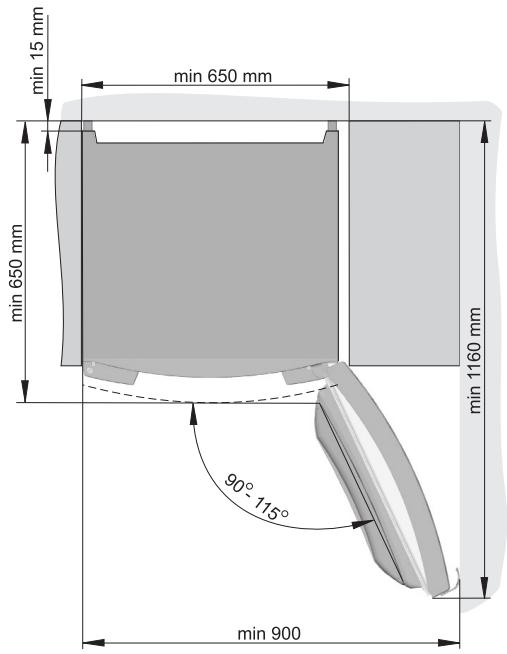 GORENJE NRK 6181 CW - Installing the appliance - 4