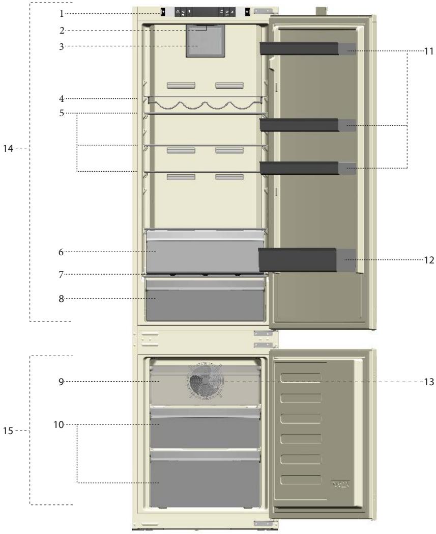 BEKO BCNA306E2S  -  BCNA306E3SN - Your refrigerator - 1