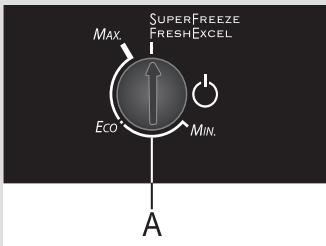 SUPERFREEZE FRESHEXCEL MAX. Eco MIN. A