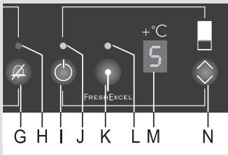 DE DIETRICH DRS1122J - Signal sonore intermittent – Alarme signalant une température trop élevée dans le réfrigérateur / le congélateur. - 1